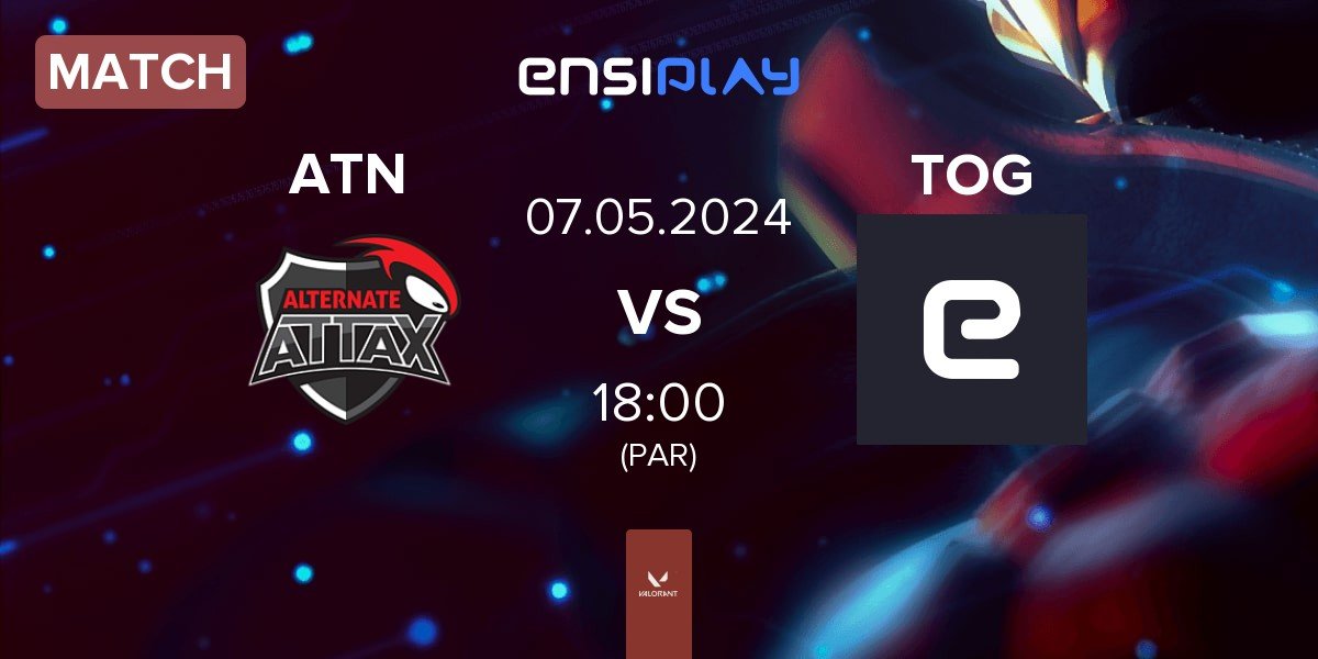 Match ALTERNATE aTTaX ATN vs TeamOrangeGaming TOG | 07.05