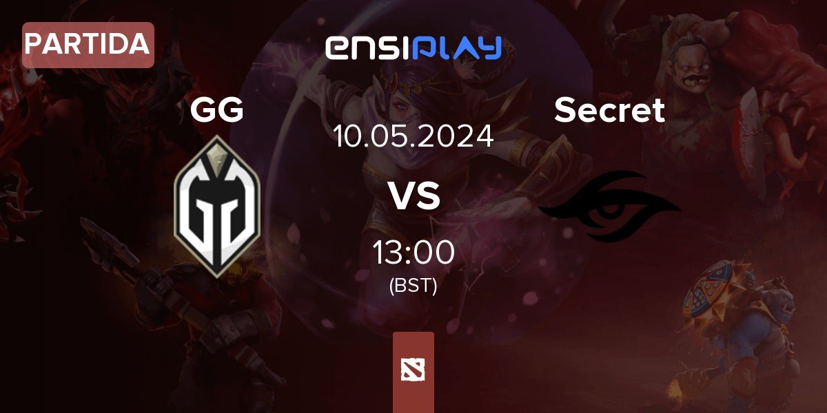 Partida Gaimin Gladiators GG vs Team Secret Secret | 10.05