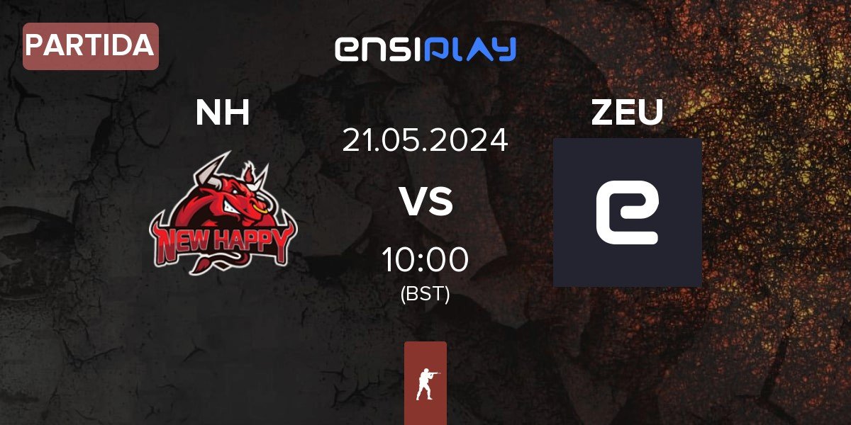 Partida Newhappy NH vs ZEUSGG ZEU | 21.05