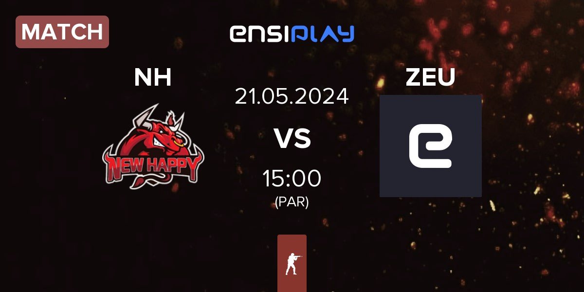 Match Newhappy NH vs ZEUSGG ZEU | 21.05