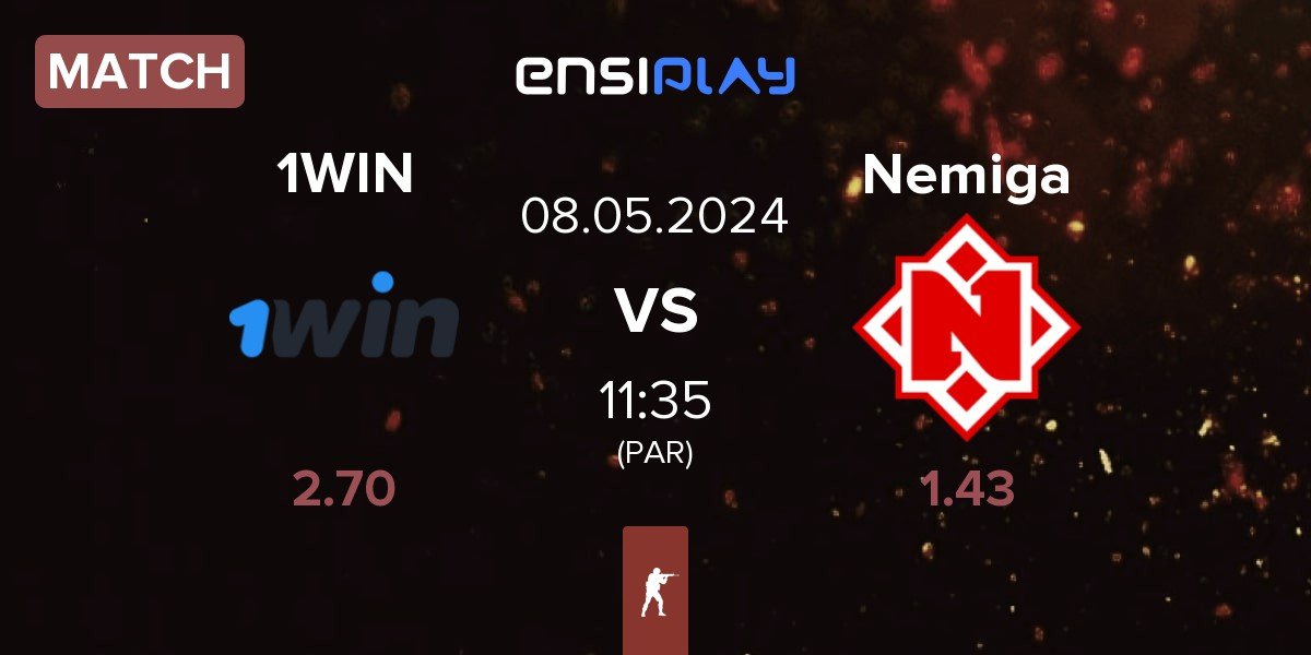 Match 1WIN vs Nemiga Gaming Nemiga | 08.05