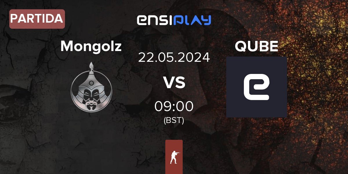 Partida The Mongolz Mongolz vs The QUBE Esports QUBE | 15.05