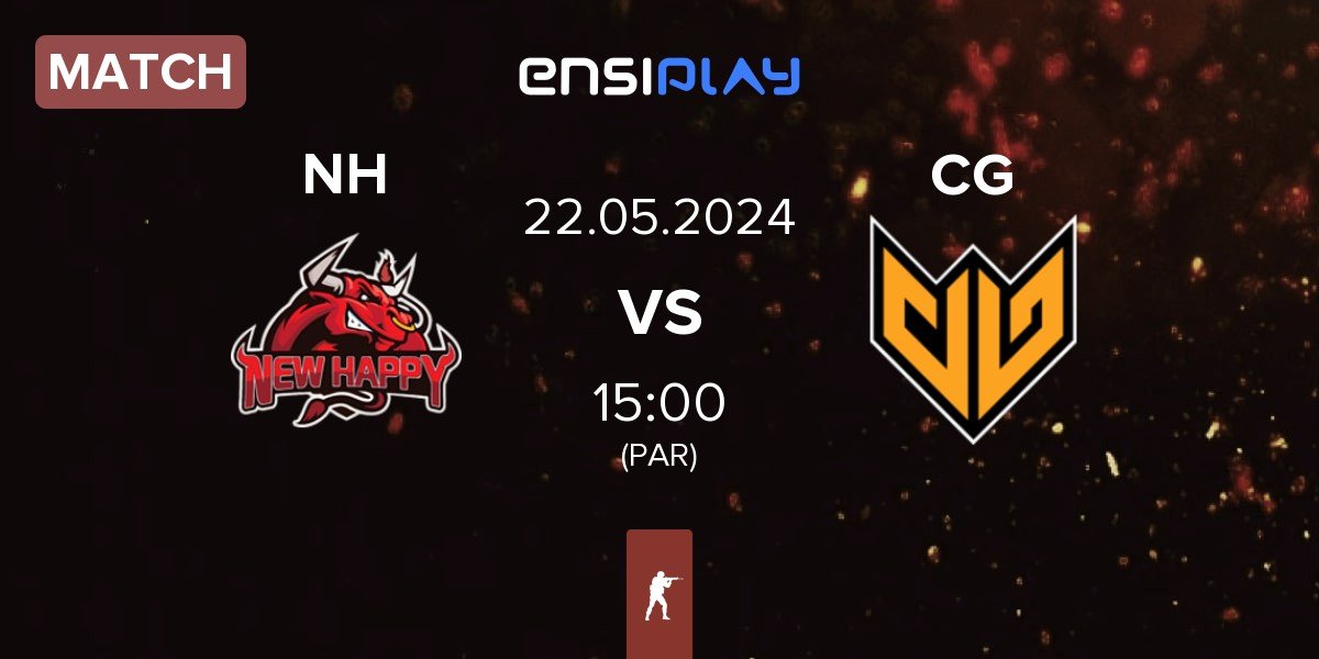 Match Newhappy NH vs Clutch Gaming CG | 22.05