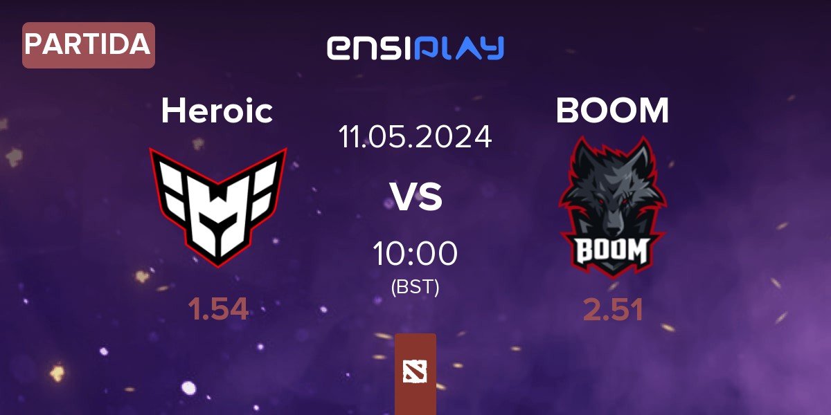 Partida Heroic vs BOOM Esports BOOM | 11.05