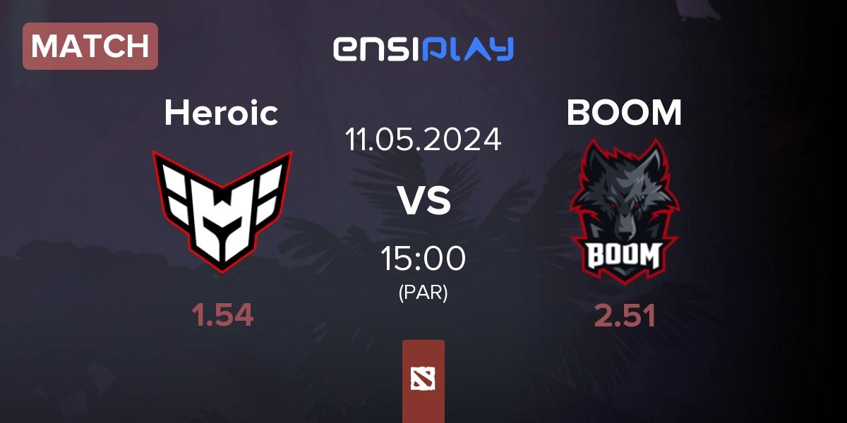 Match Heroic vs BOOM Esports BOOM | 11.05