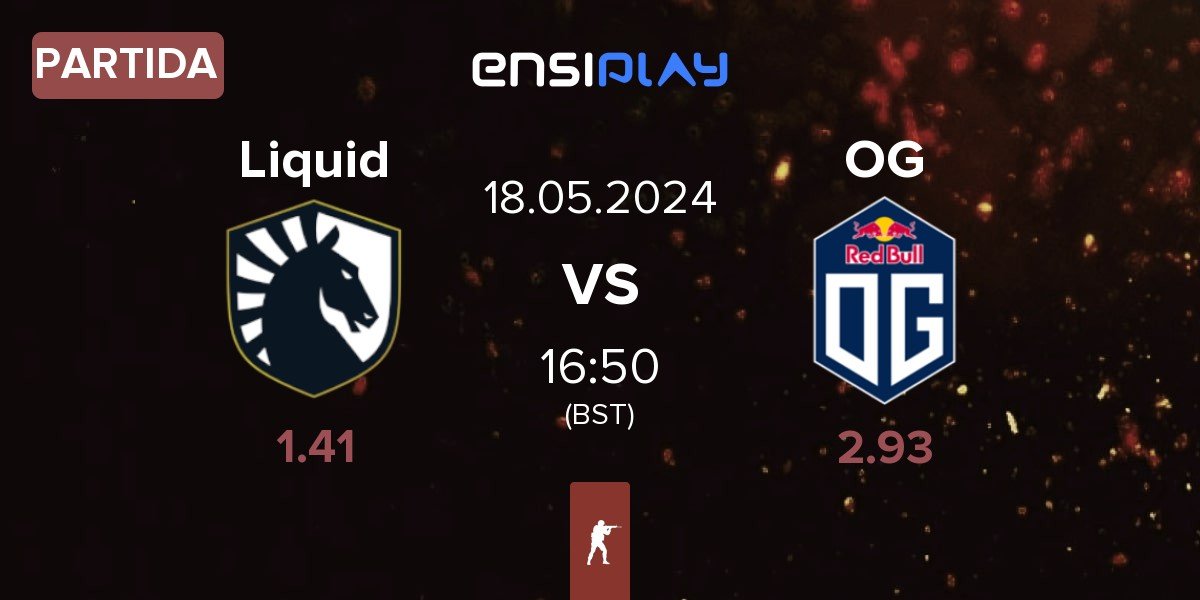 Partida Team Liquid Liquid vs OG Gaming OG | 18.05