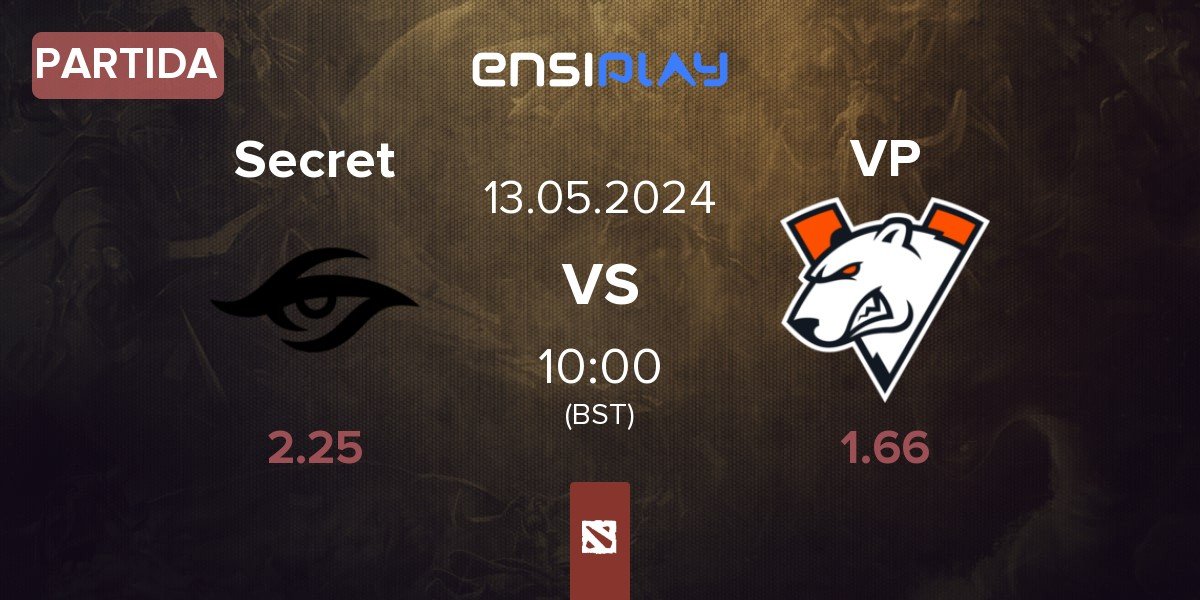 Partida Team Secret Secret vs Virtus.pro VP | 13.05