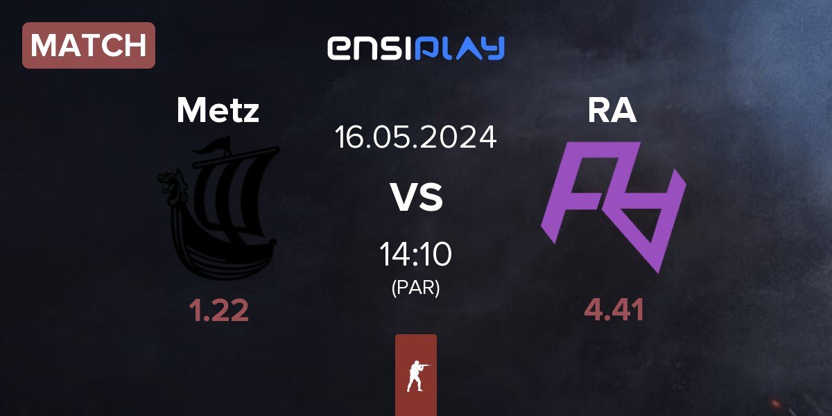 Match Metizport Metz vs Rare Atom RA | 16.05