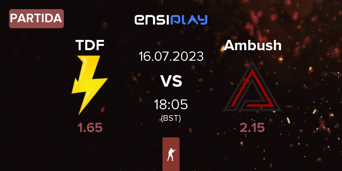 Partida ThunderFlash TDF vs Ambush Esport Ambush | 16.07