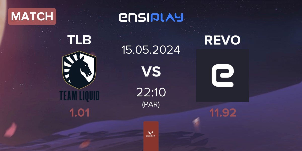 Match Team Liquid Brazil TL.BR vs REVOADA RVA | 15.05