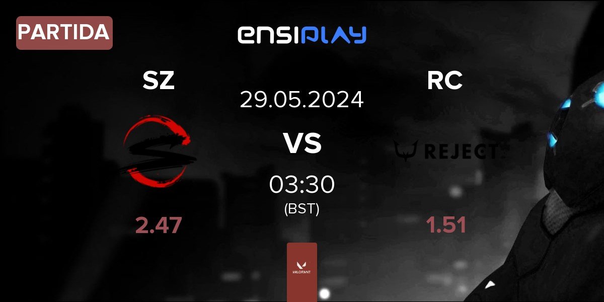 Partida SCARZ SZ vs REJECT RC | 29.05