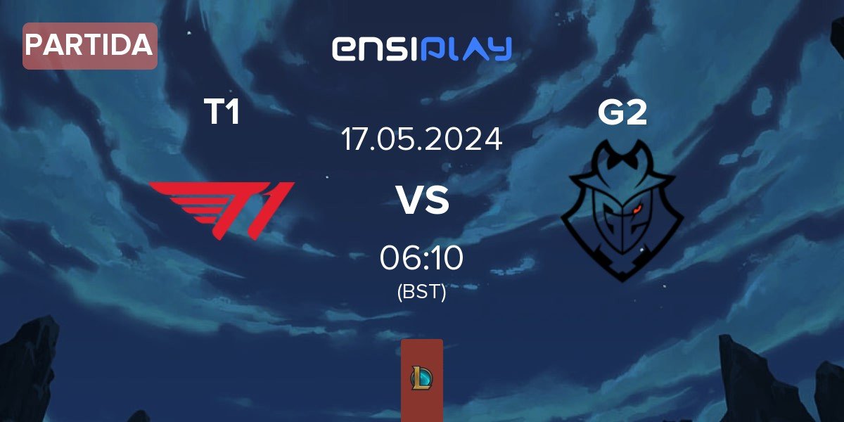 Partida T1 vs G2 Esports G2 | 17.05