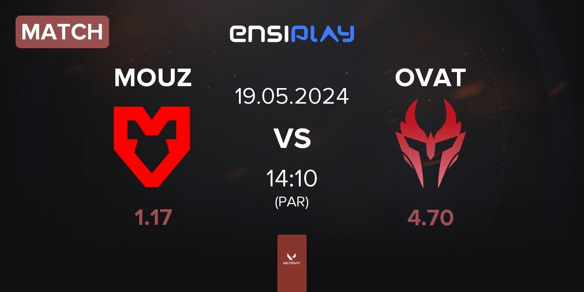 Match MOUZ vs Ovation eSports OVAT | 19.05