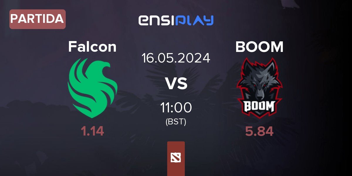 Partida Team Falcons Falcon vs BOOM Esports BOOM | 16.05