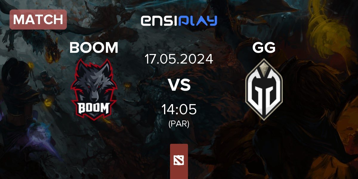 Match BOOM Esports BOOM vs Gaimin Gladiators GG | 17.05