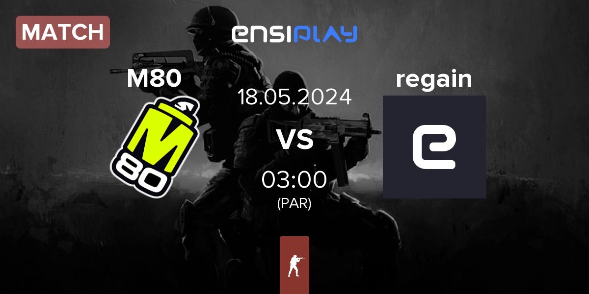 Match M80 vs regain | 18.05