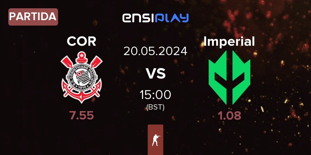 Partida Corinthians COR vs Imperial Esports Imperial | 20.05