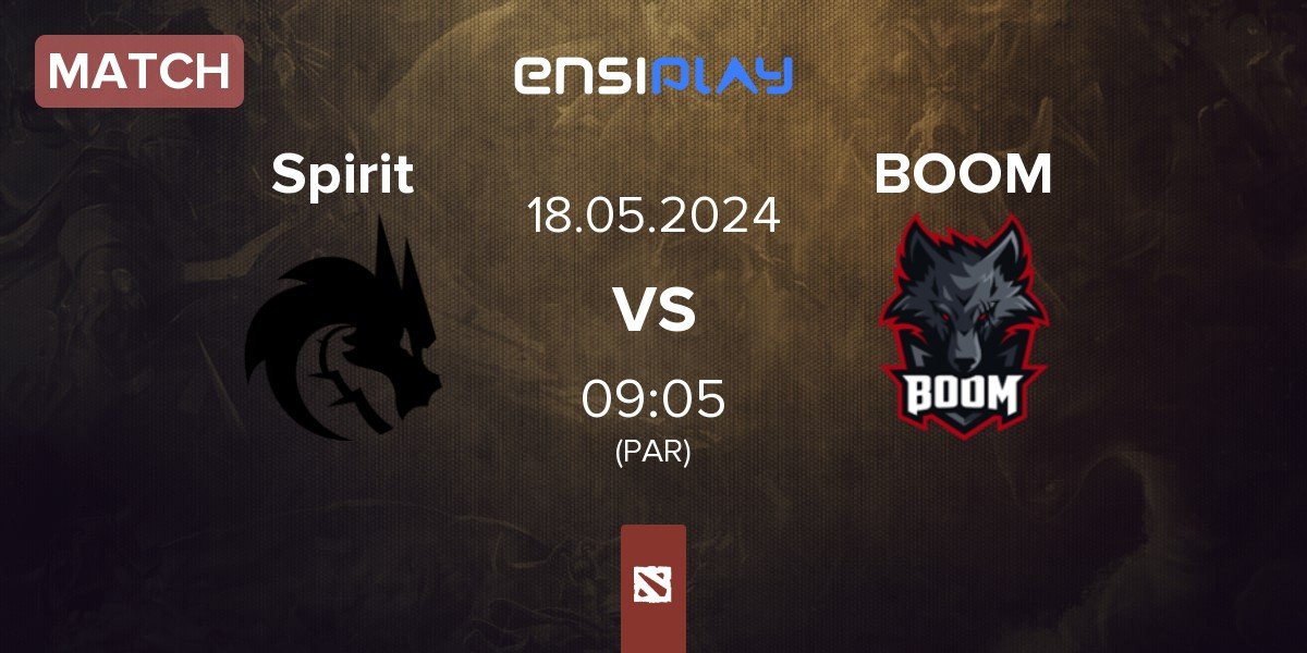 Match Team Spirit Spirit vs BOOM Esports BOOM | 18.05