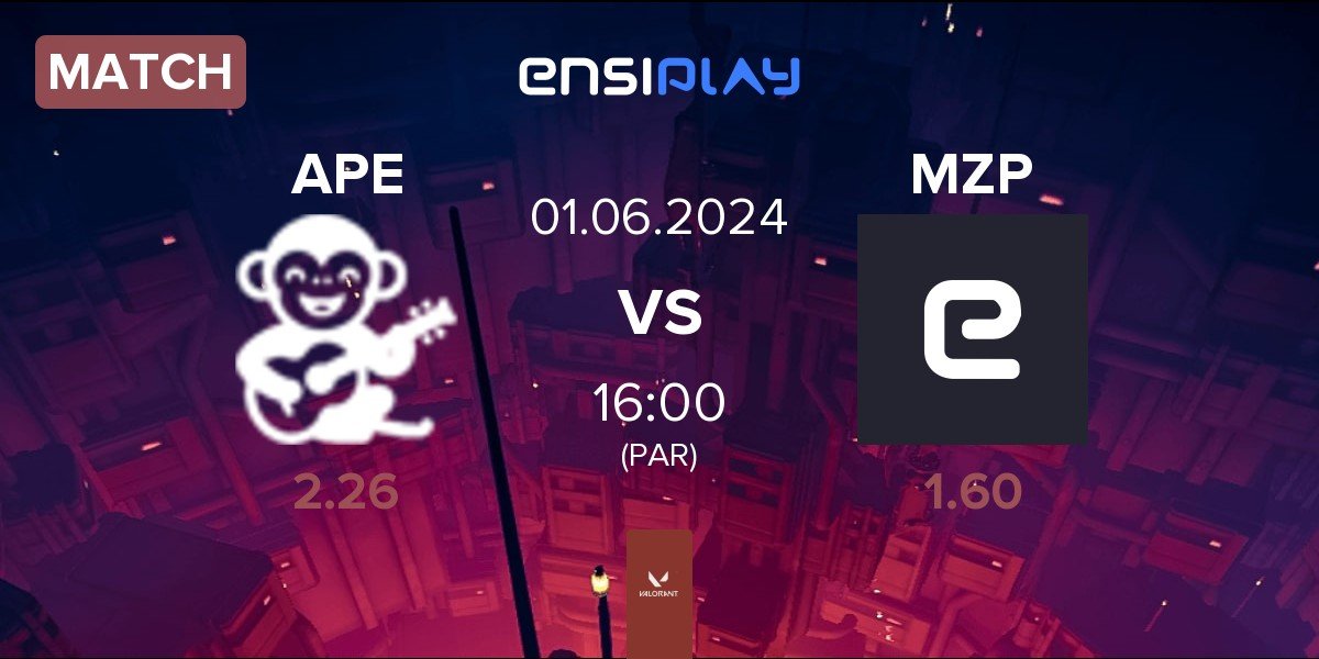 Match apinaorkesteri APE vs Metizport MZP | 01.06