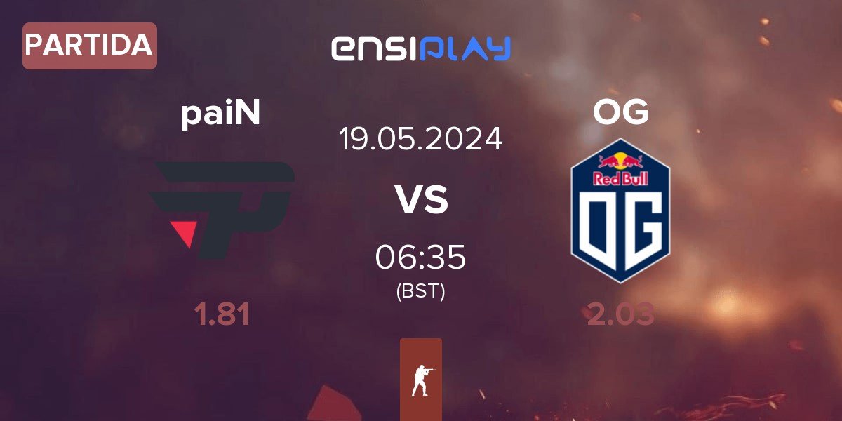 Partida paiN Gaming paiN vs OG Gaming OG | 19.05