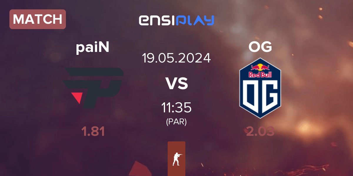 Match paiN Gaming paiN vs OG Gaming OG | 19.05