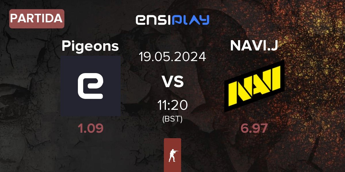 Partida Pigeons vs NAVI Javelins NAVI.J | 19.05