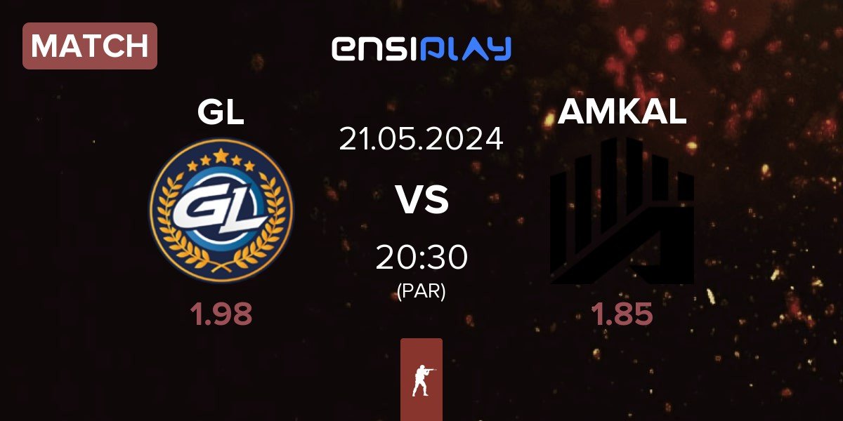 Match GamerLegion GL vs AMKAL | 21.05