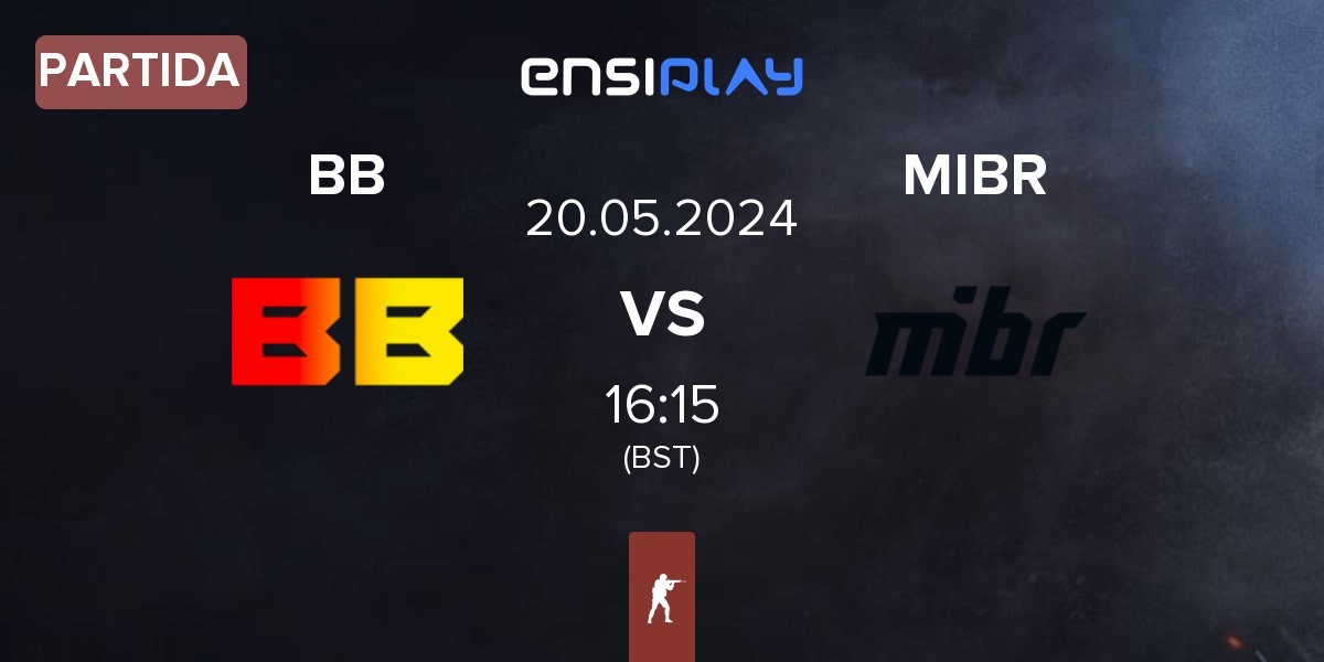 Partida BetBoom BB vs Made in Brazil MIBR | 20.05