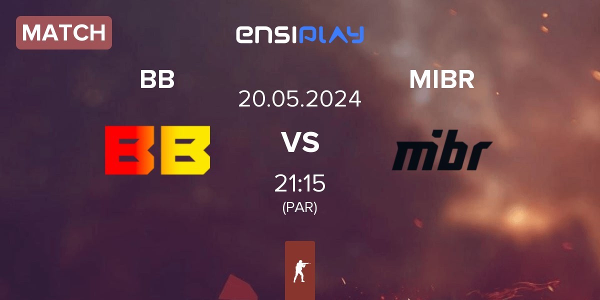 Match BetBoom BB vs Made in Brazil MIBR | 20.05