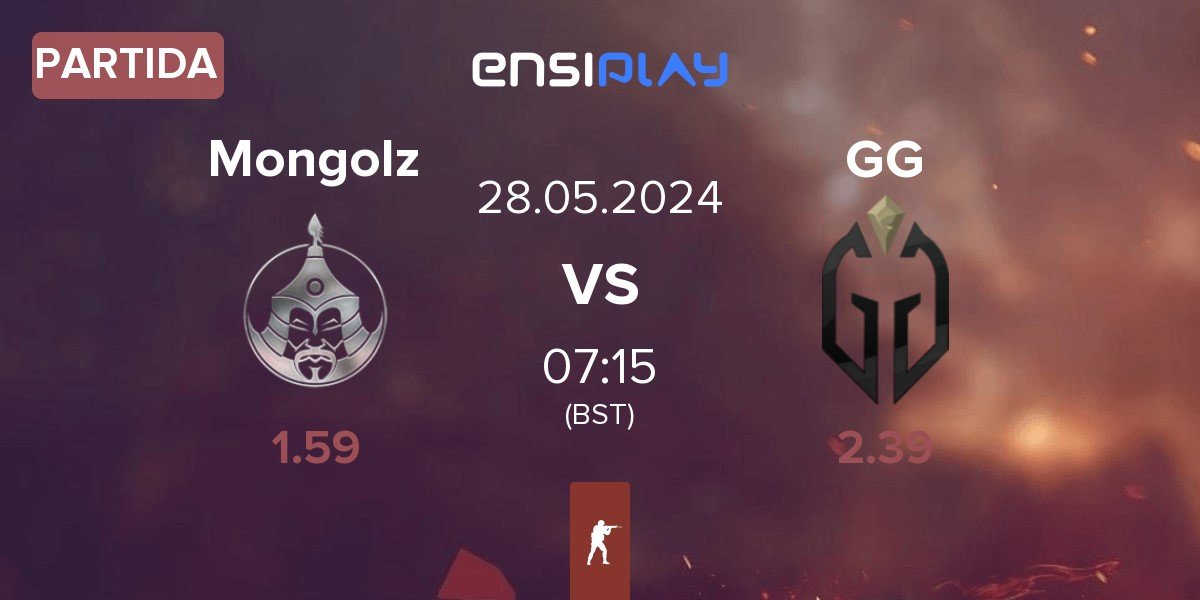 Partida The Mongolz Mongolz vs Gaimin Gladiators GG | 28.05