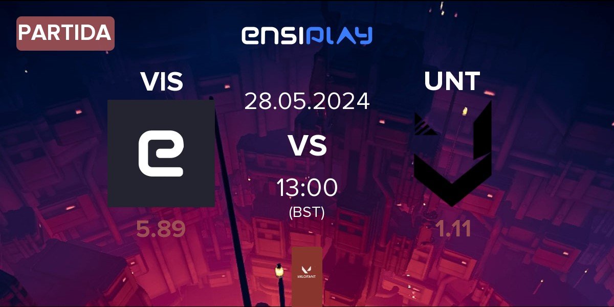 Partida Vision Esports VIS vs United Gaming UG | 28.05