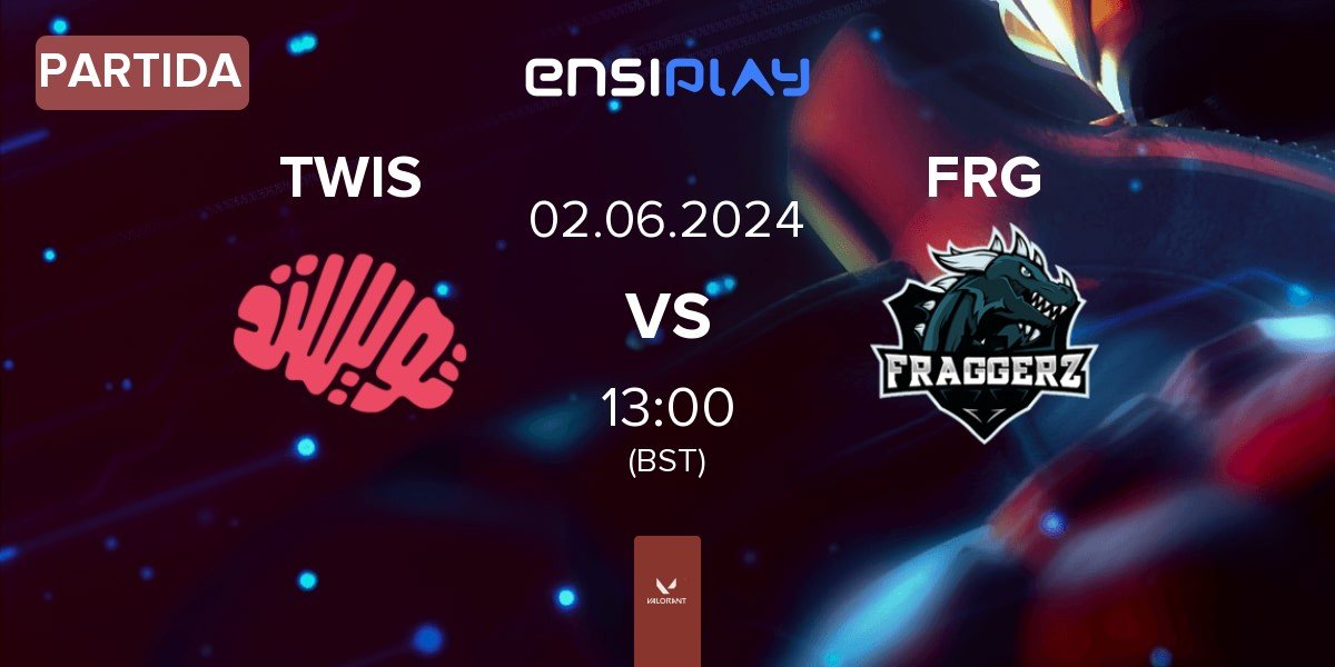 Partida Twisted Minds TWIS vs Fraggerz FRG | 02.06