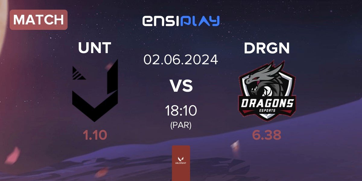 Match United Gaming UG vs Dragons Esports DRGN | 02.06