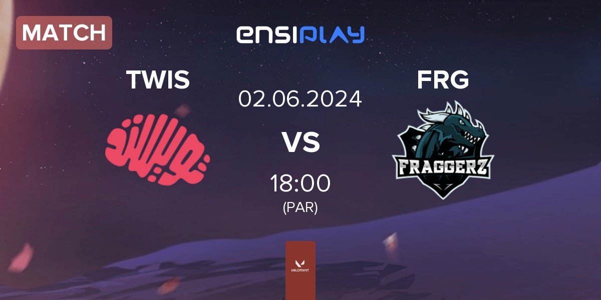 Match Twisted Minds TWIS vs Fraggerz FRG | 02.06