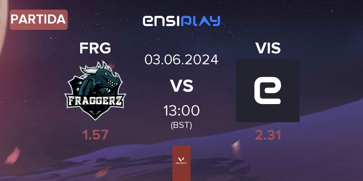 Partida Fraggerz FRG vs Vision Esports VIS | 03.06