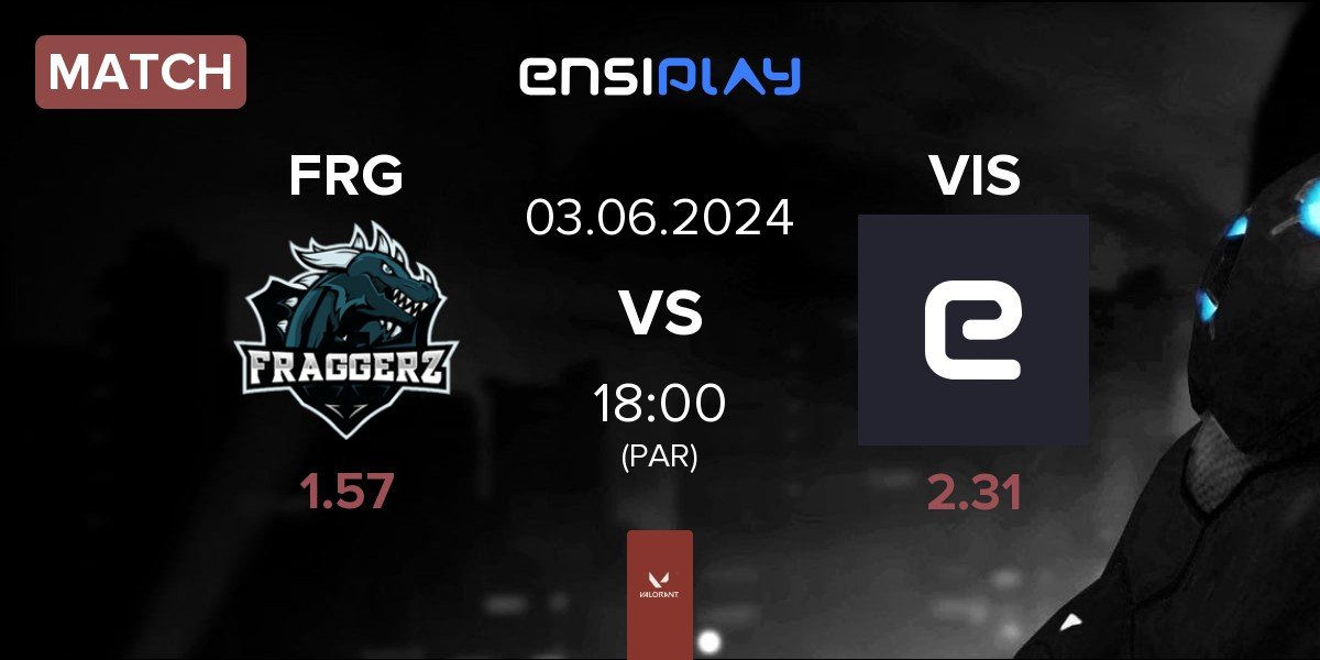 Match Fraggerz FRG vs Vision Esports VIS | 03.06