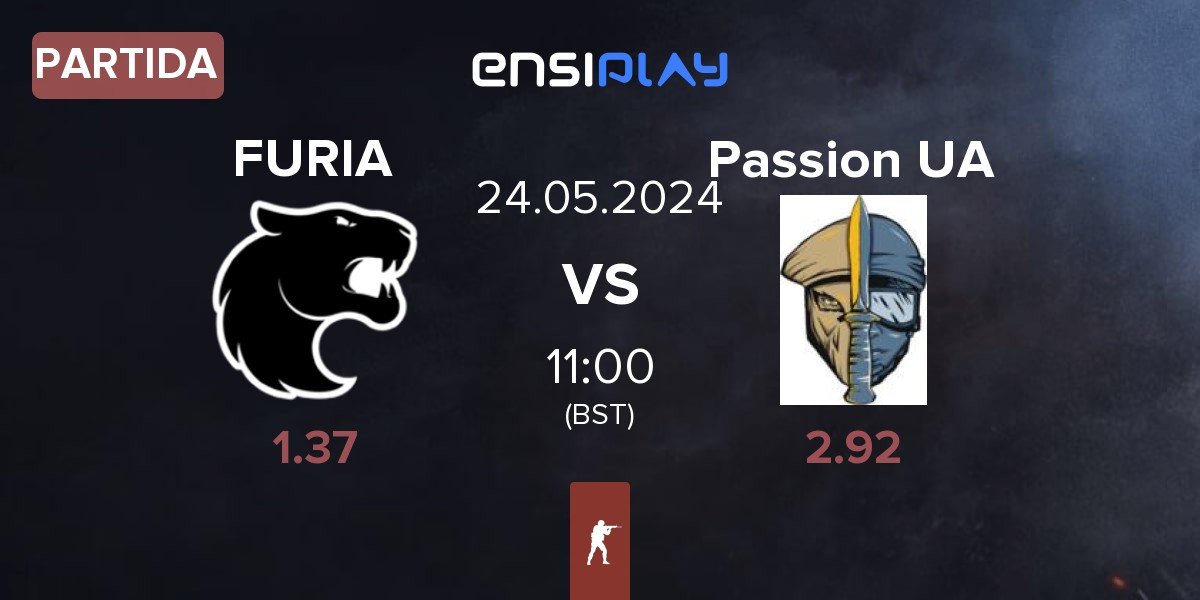 Partida FURIA Esports FURIA vs Passion UA | 24.05