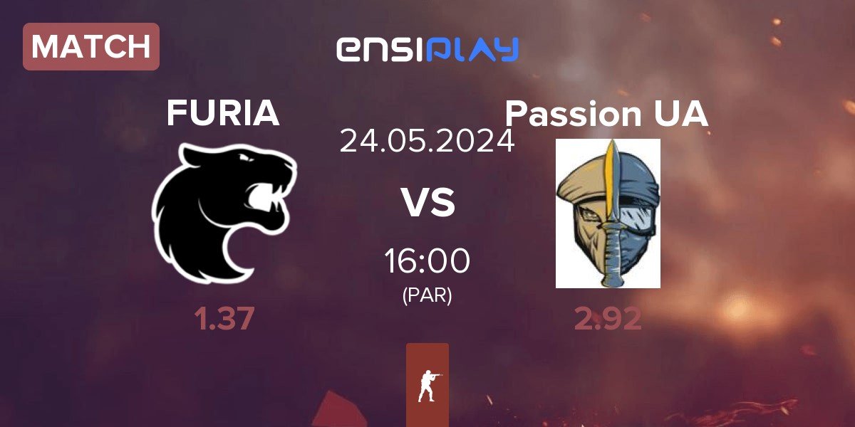 Match FURIA Esports FURIA vs Passion UA | 24.05