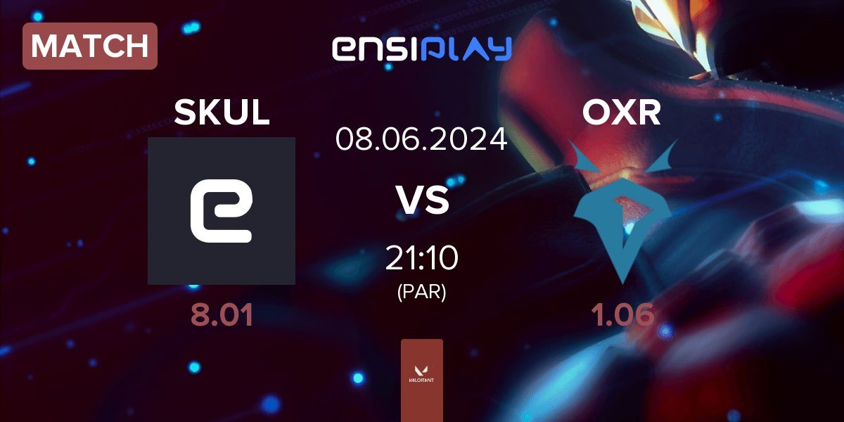 Match Skulls Esports SKUL vs Onyx Ravens OXR | 08.06