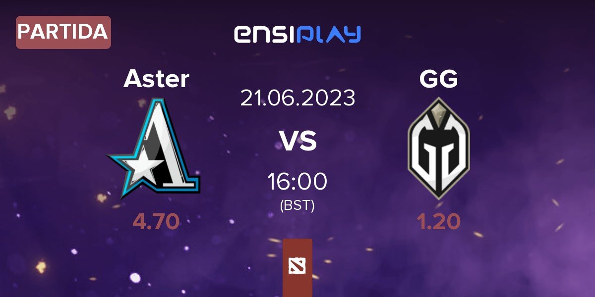 Partida Team Aster Aster vs Gaimin Gladiators GG | 21.06