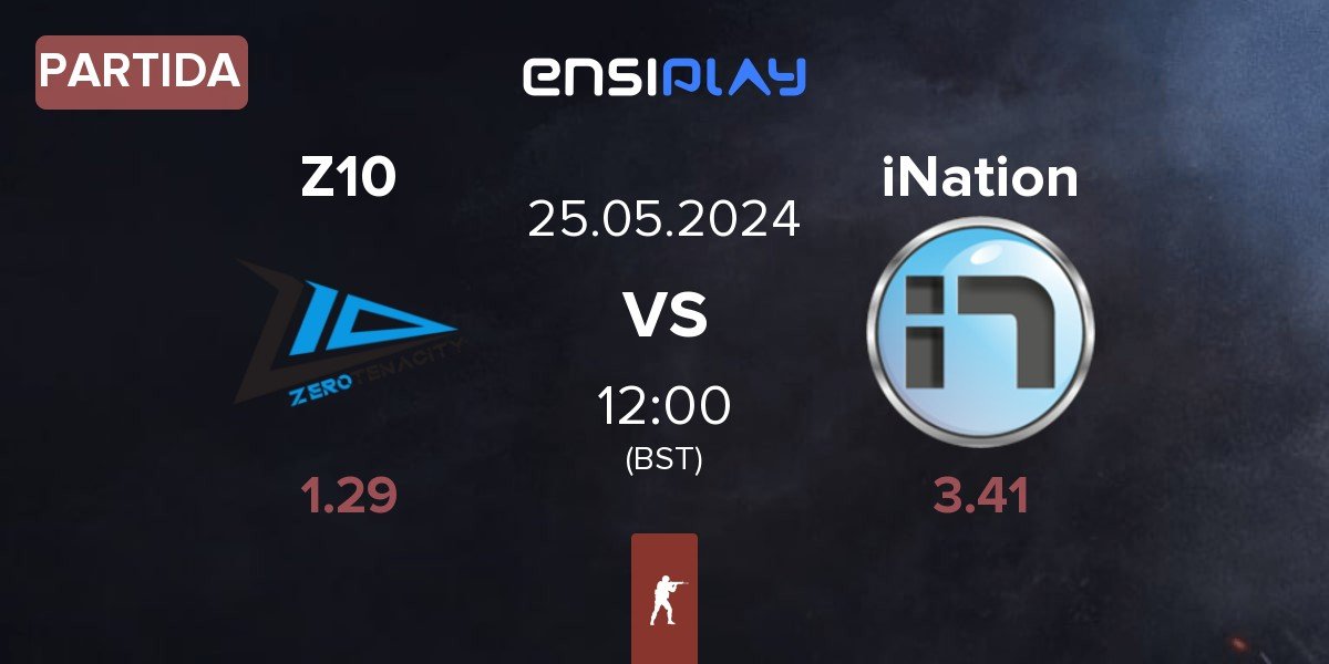 Partida Zero Tenacity Z10 vs iNation | 25.05