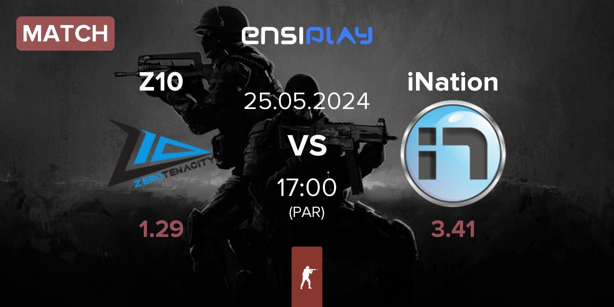 Match Zero Tenacity Z10 vs iNation | 25.05