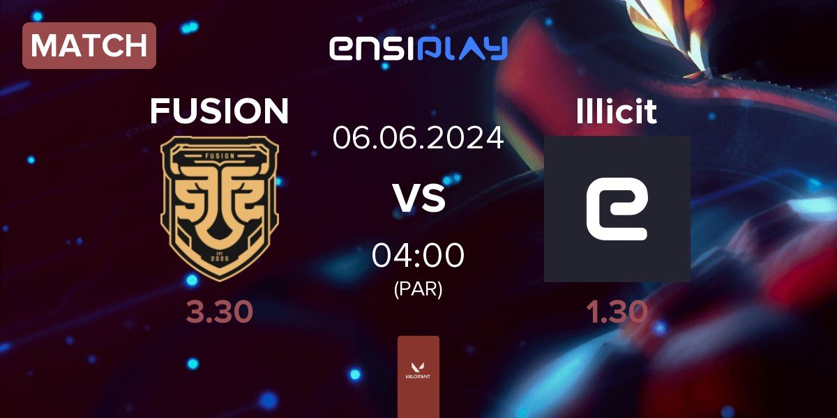 Match FUSION vs Illicit Gaming Illicit | 06.06