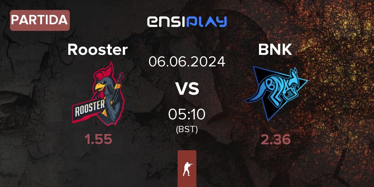 Partida Rooster vs Bad News Kangaroos BNK | 06.06