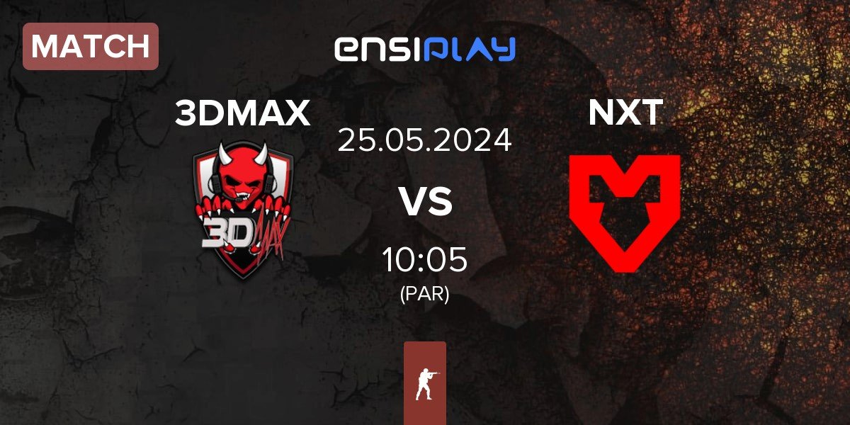 Match 3DMAX vs MOUZ NXT NXT | 25.05