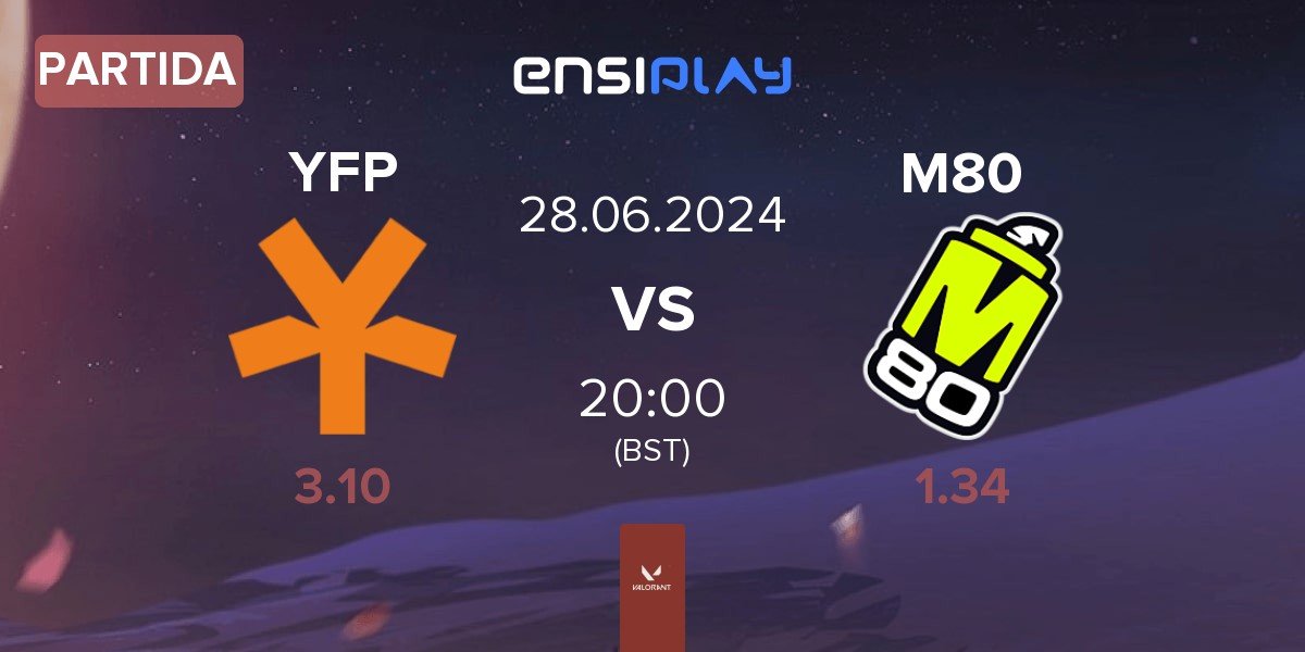 Partida YFP Gaming YFP vs M80 | 28.06