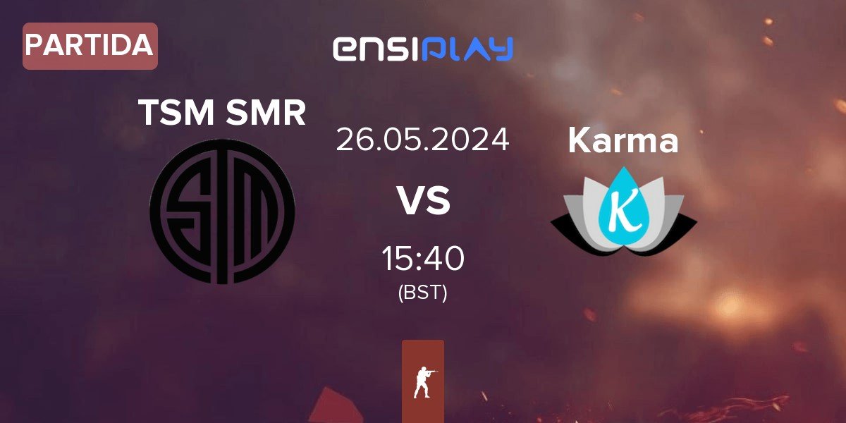 Partida TSM Shimmer TSM.S vs Team Karma Karma | 26.05