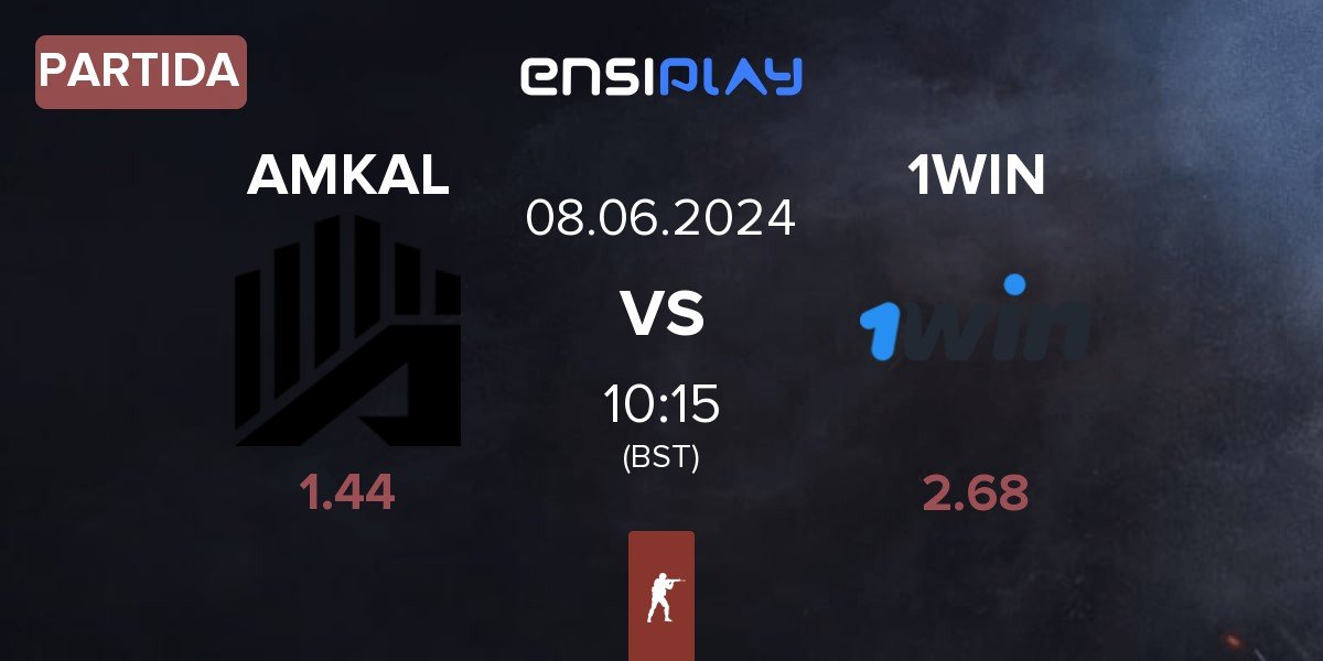 Partida AMKAL vs 1WIN | 08.06