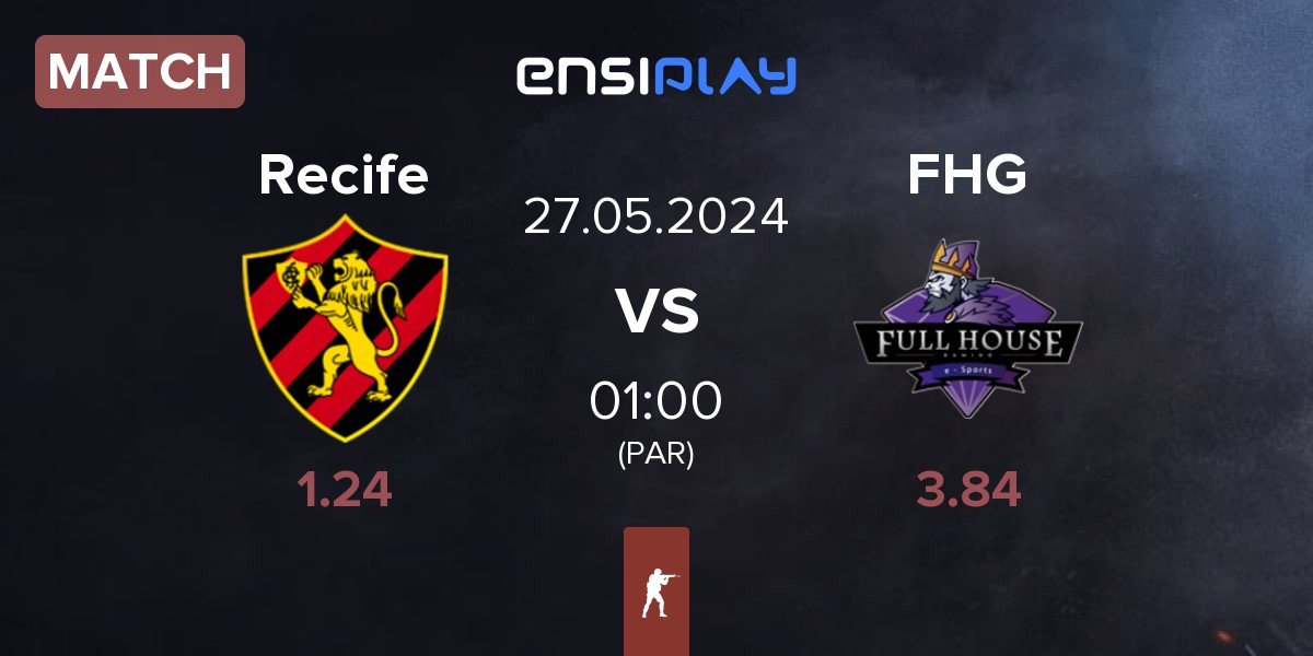 Match eSports Recife SPORT vs Full House Gaming FHG | 27.05