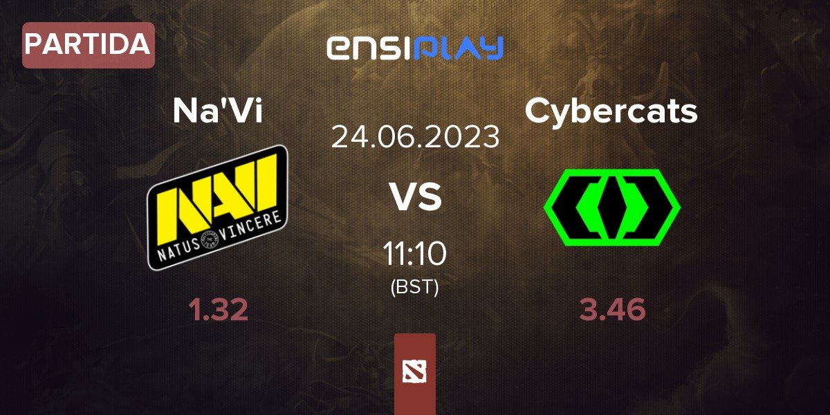 Partida Natus Vincere Na'Vi vs Cybercats ccats | 24.06